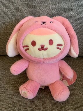 Anirollz Kittiroll Plush Cat in Bunny Costume 6” Stuffed Animal with Tag